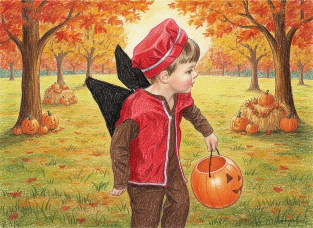 Mason Hembree Trick or Treating 2006