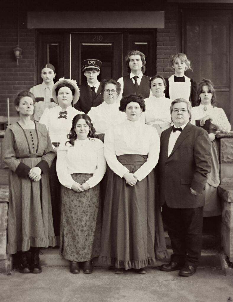 The cast of Lizzie Borden of Fall River. Photo by Julia Roberts Photography
